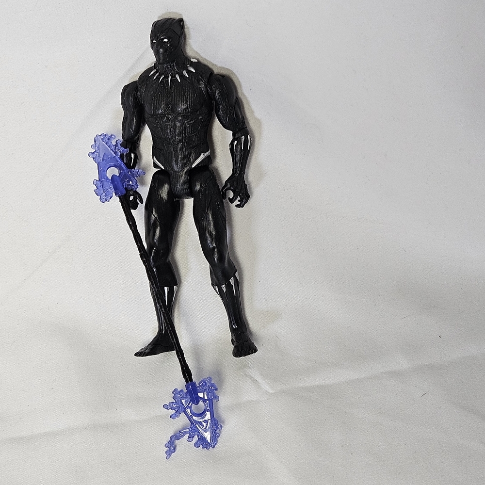 2017 Marvel Hasbro 6" Black Panther Action Figure Original Black Suit